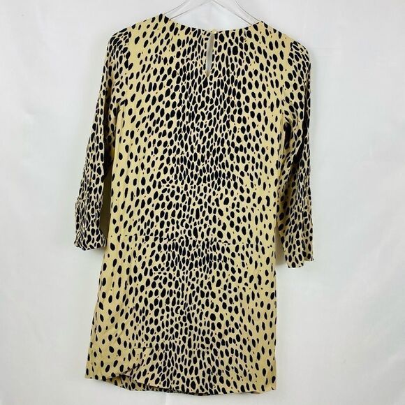 J. CREW Leopard print shift dress with pockets - Picture 3 of 6